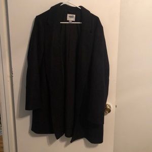 Black pea coat